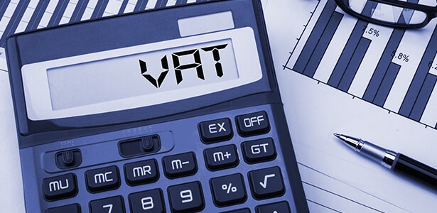 Calculator says VAT