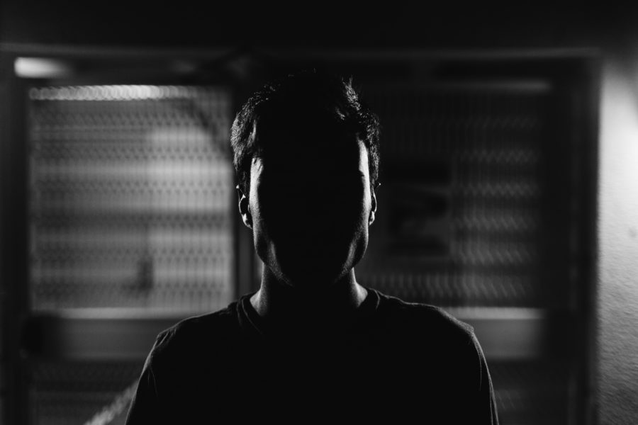Make face obscured with shadows