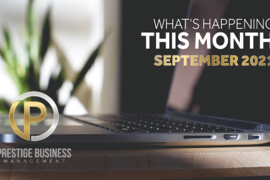 What’s happening this month September 2021
