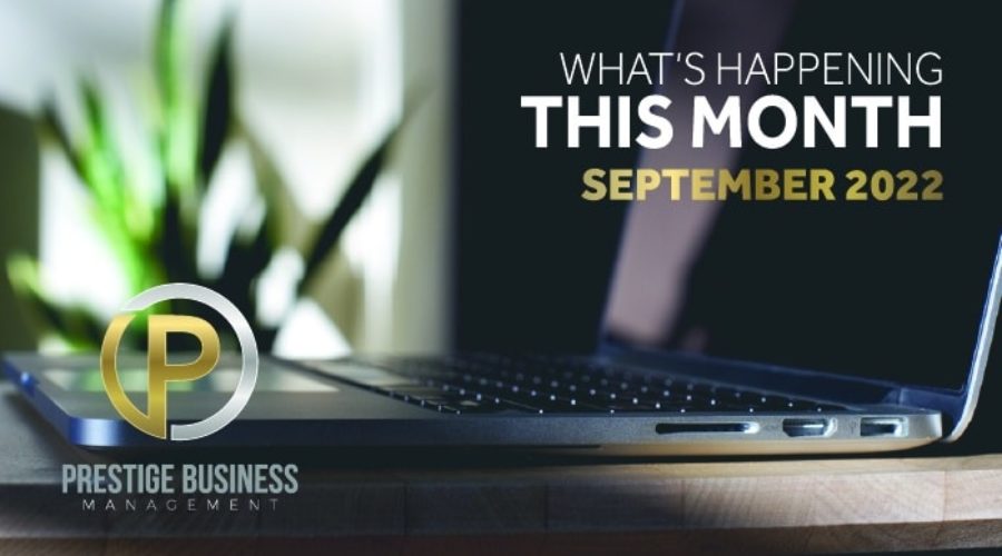 What’s happening this month September 2022