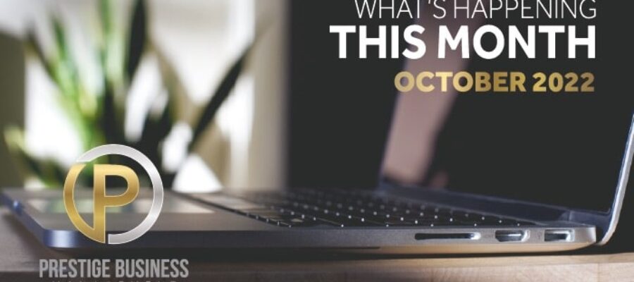 What’s happening this month October 2022