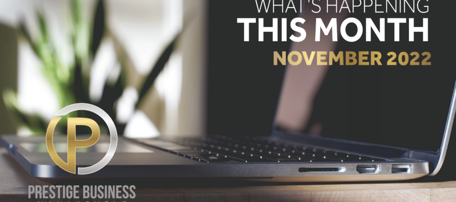 What’s happening this month November 2022