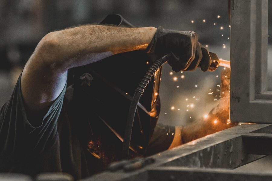 Contractor welding protected by contractor insurance