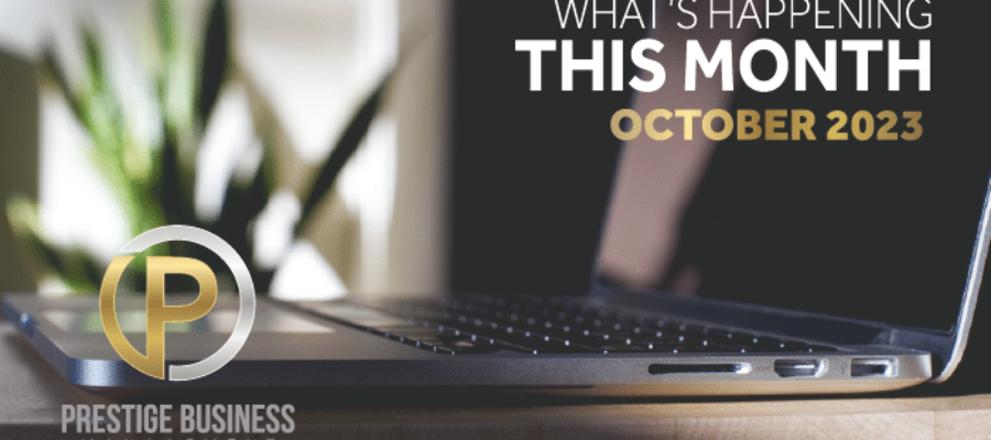 What’s happening this month October 2023